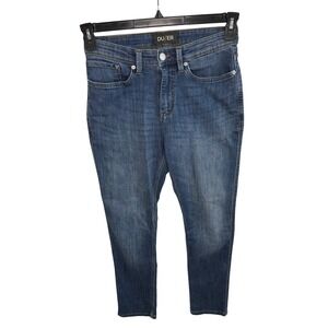 DUER L2X Relaxed Taper Jeans Men's 30x30 (Actual 28x29) Denim Cotton Blend